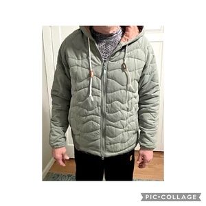Wellen Men’s Quilted Hooded Jacket